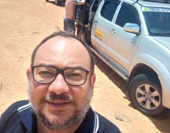 Dom Praieiro num passeio com Carro 4x4